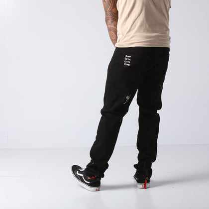 Detache Hornet 5 Pocket Jean Black