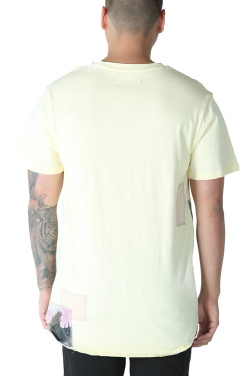 Civil Regime Zayne Water Camo Tee Yellow