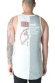 Civil Regime Lost Cause Split Drop Tank Yellow/Grey