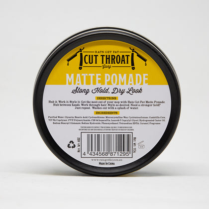 Rats Get Fat Matte Pomade