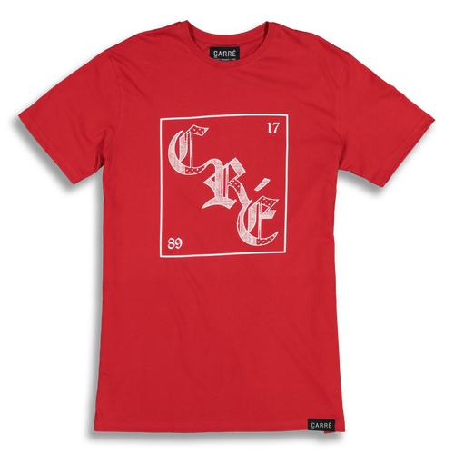 Carré 50/50 Set Divise Tee Red