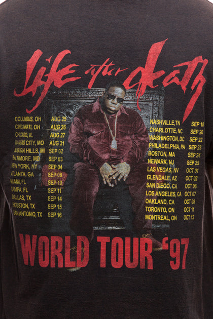 Notorious B.I.G X Culture Kings Life After Death SS Tee Black