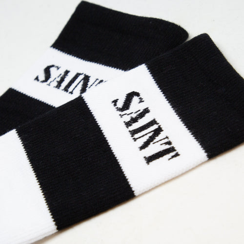 Saint Morta Revolution Tall Sock White/Black