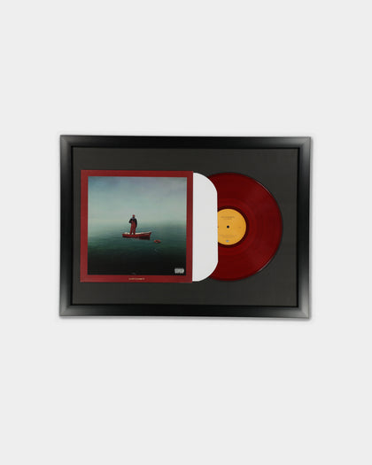 Music Merch Lil Yatchy Lil Boat Framed Record Black