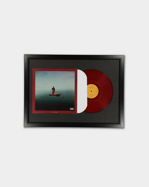Music Merch Lil Yatchy Lil Boat Framed Record Black
