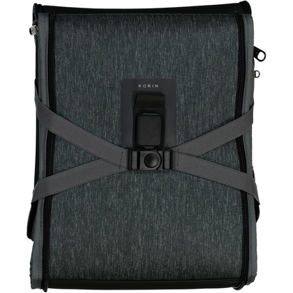 Korin Flexpack Go Duffle Bag Charcoal/Black