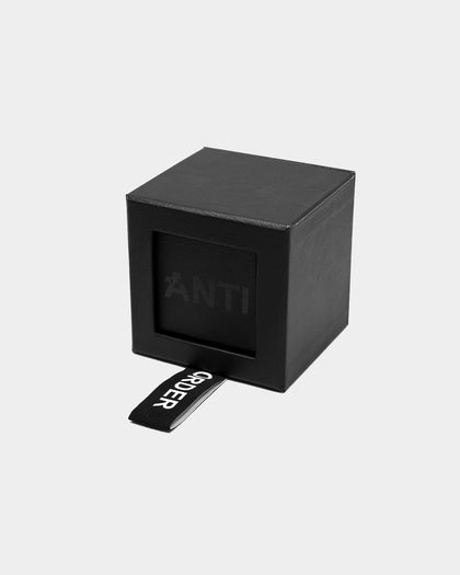 THE ANTI ORDER ANTI-LOGO RING BLACK OX
