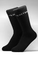 Loiter NYC Logo Sock Black