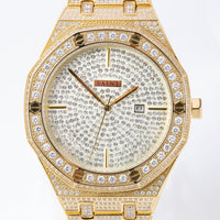 Saint Morta Premierre Watch Iced Gold