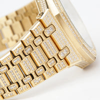 Saint Morta Premierre Watch Iced Gold