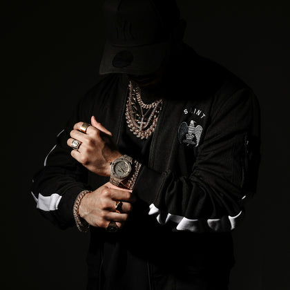 Saint Morta Premierre Watch Iced Gold