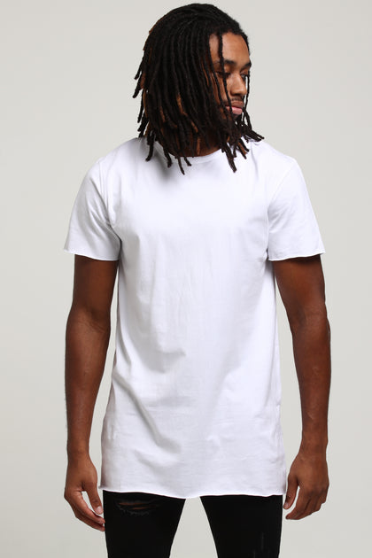 Well Made Raw Edge Tee White