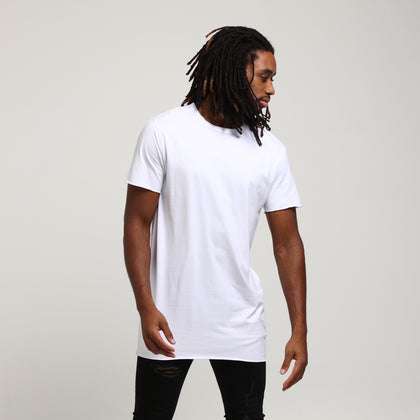 Well Made Raw Edge Tee White
