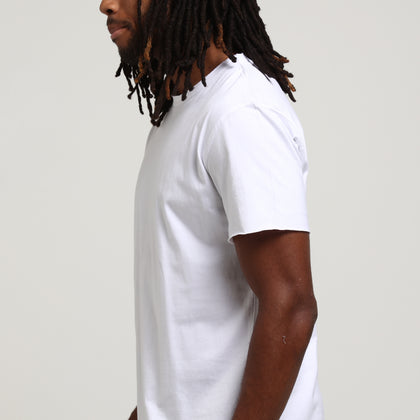 Well Made Raw Edge Tee White