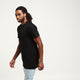 Well Made Raw Edge Tee Black