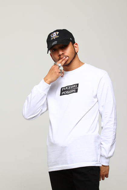 Los Angeles RadYo! Fxcking Posers LS Tee White