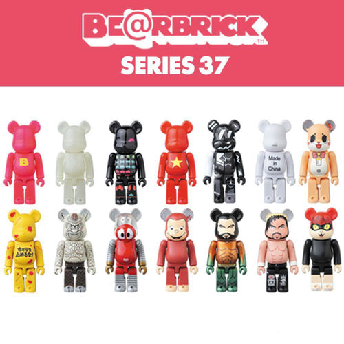 Medicom Toy BE@RBRICK Series 37 Blind Box Figure Multi-Coloured