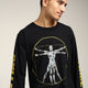 ASAP ROCKY APPAREL Crash Test Vitruvian LS Tee Black
