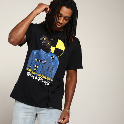ASAP ROCKY APPAREL Crash Test Dummy Tee Black