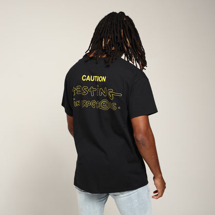 ASAP ROCKY APPAREL Crash Test Dummy Tee Black