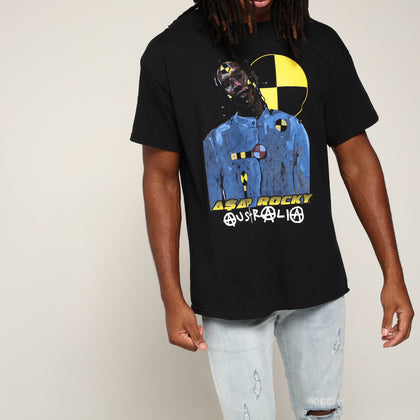 ASAP ROCKY APPAREL Crash Test Dummy Tee Black