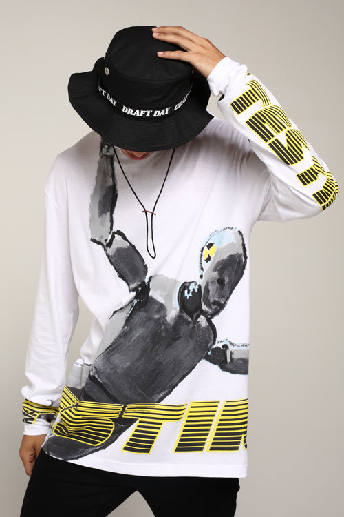 ASAP ROCKY APPAREL Kamil LS Tee White