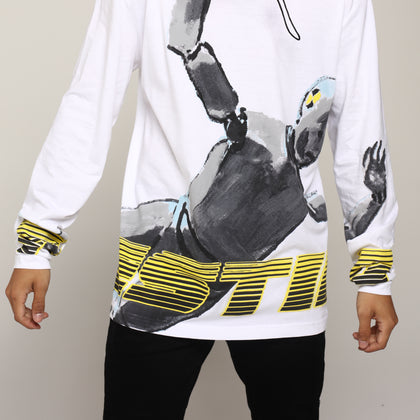 ASAP ROCKY APPAREL Kamil LS Tee White