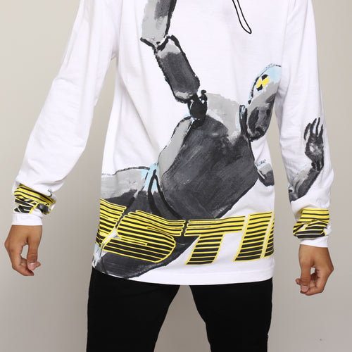 ASAP ROCKY APPAREL Kamil LS Tee White
