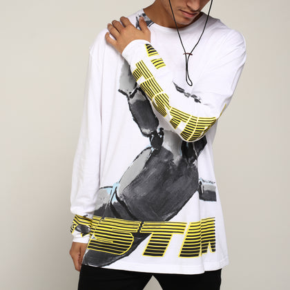 ASAP ROCKY APPAREL Kamil LS Tee White
