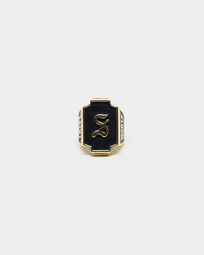 Saint Morta Illuminorta Ring Gold/Black