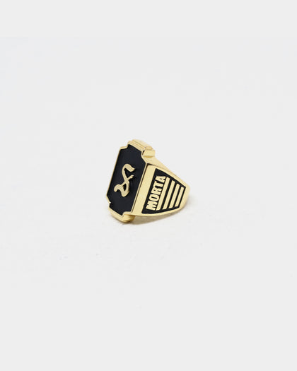 Saint Morta Illuminorta Ring Gold/Black