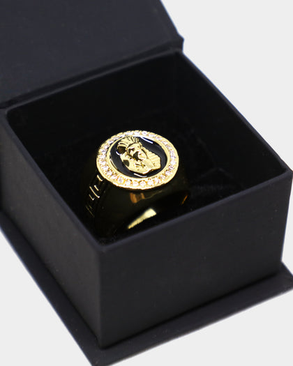 Last Kings Pharoah Ring Black/Gold