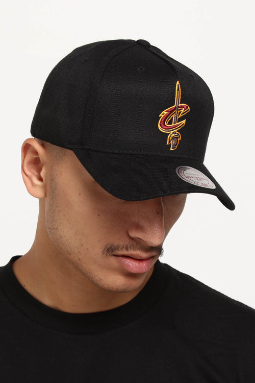 Mitchell & Ness Cavaliers Team Mini 110 Snapback Black