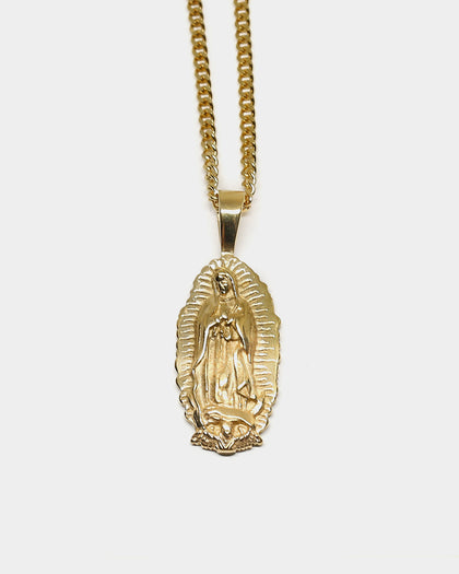 VERITAS VIRGIN MARY II PENDANT Gold