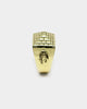 Last Kings Pyramid Ring Gold
