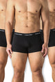 Calvin Klein Men's Low Rise Trunk 3 Pack Black/Black