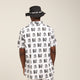 Draft Day FTD SS Button Up Shirt White