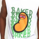 Goat Crew Baked Bean Muscle Tee White