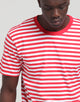 Well Made Standard Issue Stripe Tee Red/White