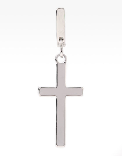 Saint Morta Cross Earring Silver