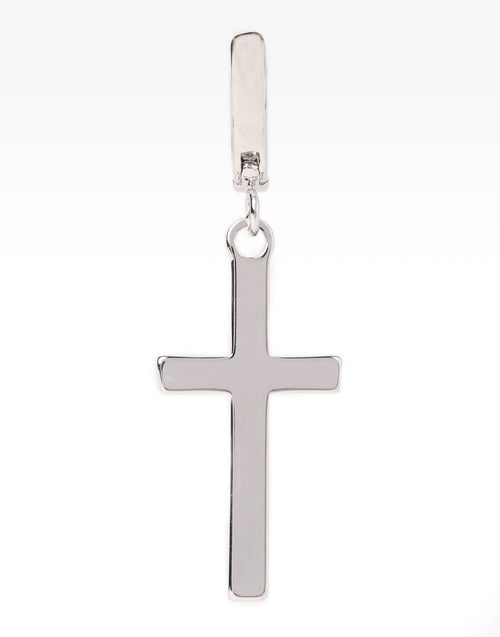 Saint Morta Cross Earring Silver