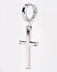 Saint Morta Cross Earring Silver