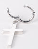 Saint Morta Cross Earring Silver