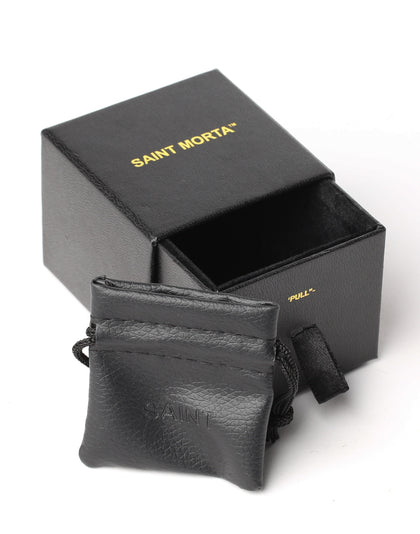 Saint Morta Cross Earring Silver