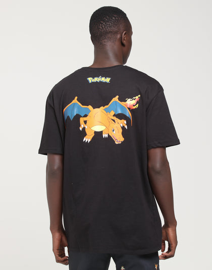 Criminal Damage X Pokémon Charizard Tee Black