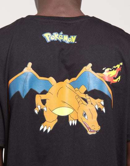 Criminal Damage X Pokémon Charizard Tee Black