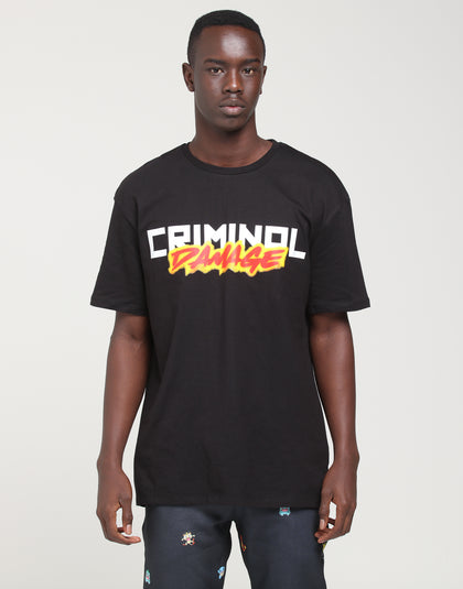 Criminal Damage X Pokémon Charizard Tee Black