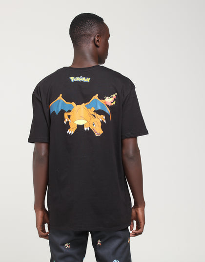 Criminal Damage X Pokémon Charizard Tee Black