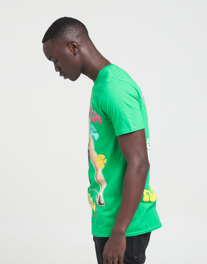 Drake Scorpion Merch GoldMember Tee Green