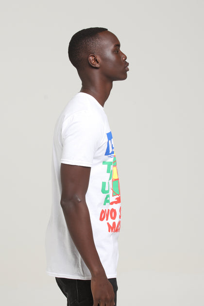 Drake Scorpion Merch Vacation Tee White